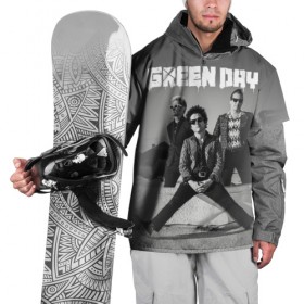 Накидка на куртку 3D с принтом Green Day , 100% полиэстер |  | Тематика изображения на принте: green day | greenday | punk | rock | грин дэй | группы | музыка | панк | рок