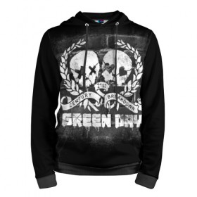 Мужская толстовка 3D с принтом Green Day , 100% полиэстер | двухслойный капюшон со шнурком для регулировки, мягкие манжеты на рукавах и по низу толстовки, спереди карман-кенгуру с мягким внутренним слоем. | Тематика изображения на принте: green day | greenday | punk | rock | грин дэй | группы | музыка | панк | рок