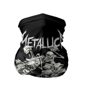 Бандана-труба 3D с принтом Metallica , 100% полиэстер, ткань с особыми свойствами — Activecool | плотность 150‒180 г/м2; хорошо тянется, но сохраняет форму | heavy metal | metal | metallica | группы | метал | металлика | музыка | рок | трэш метал | хєви метал