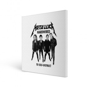 Холст квадратный с принтом Metallica , 100% ПВХ |  | Тематика изображения на принте: heavy metal | metal | metallica | группы | метал | металлика | музыка | рок | трэш метал | хєви метал