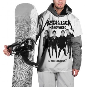 Накидка на куртку 3D с принтом Metallica , 100% полиэстер |  | heavy metal | metal | metallica | группы | метал | металлика | музыка | рок | трэш метал | хєви метал