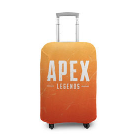 Чехол для чемодана 3D с принтом APEX LEGENDS , 86% полиэфир, 14% спандекс | двустороннее нанесение принта, прорези для ручек и колес | apex | apex legends | battle | battle royal | titanfall | апекс | апекс легендс | батл рояль | битва | война | королевская битва