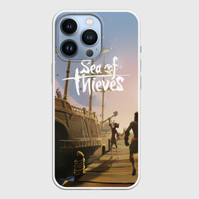 Чехол для iPhone 13 Pro с принтом Sea of Thieves ,  |  | blade | captain | game | hat | ken | pirate | sea of thieves | snake | sword | tatoo | woman | игры | пираты