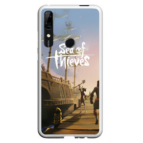 Чехол для Honor P Smart Z с принтом Sea of Thieves , Силикон | Область печати: задняя сторона чехла, без боковых панелей | Тематика изображения на принте: blade | captain | game | hat | ken | pirate | sea of thieves | snake | sword | tatoo | woman | игры | пираты