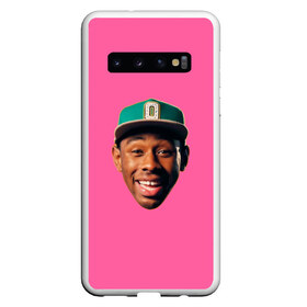 Чехол для Samsung Galaxy S10 с принтом ASAP - TYLER THE CREATOR , Силикон | Область печати: задняя сторона чехла, без боковых панелей | Тематика изображения на принте: aap | asap | asap rocky | awge | cherry bomb | ferg | hip hop | mob. golf | rap | rep | tyler the creator | vlone | worldwide | асап | банда | голф | музыка | роки | рэп | тайлер | хип хоп