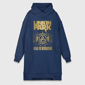 Платье-худи хлопок с принтом Linkin Park ,  |  | chester bennington | linkin park | группы | линкин парк | метал | музыка | рок | честер беннингтон
