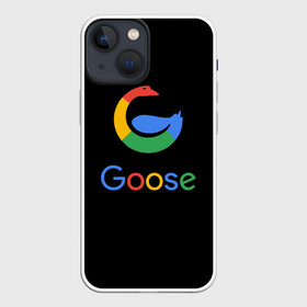 Чехол для iPhone 13 mini с принтом GOOSE ,  |  | android | google | gussi | андройд | гуси