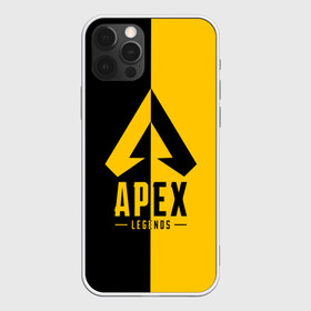 Чехол для iPhone 12 Pro Max с принтом APEX LEGENDS YELLOW , Силикон |  | apex | legend | legends | titanfall | апекс | арех | бангалор | бладхаунд | верхушки | гибралтар | каустик | лайфлайн | легенда | легенды | ледженд | леджендс | мираж | орех | рэйф | титанфол