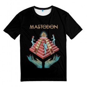 Мужская футболка 3D с принтом Mastodon , 100% полиэфир | прямой крой, круглый вырез горловины, длина до линии бедер | leviathan | mastodon | metal | sludge metal | stoner | грув метал | группы | мастодон | метал | музыка | рок