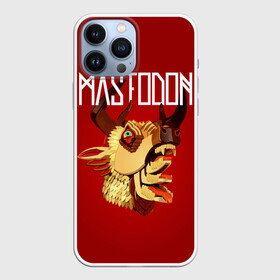 Чехол для iPhone 13 Pro Max с принтом Mastodon ,  |  | leviathan | mastodon | metal | sludge metal | stoner | грув метал | группы | мастодон | метал | музыка | рок