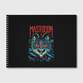 Альбом для рисования с принтом Mastodon , 100% бумага
 | матовая бумага, плотность 200 мг. | leviathan | mastodon | metal | sludge metal | stoner | грув метал | группы | мастодон | метал | музыка | рок