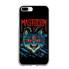 Чехол для iPhone 7Plus/8 Plus матовый с принтом Mastodon , Силикон | Область печати: задняя сторона чехла, без боковых панелей | Тематика изображения на принте: leviathan | mastodon | metal | sludge metal | stoner | грув метал | группы | мастодон | метал | музыка | рок