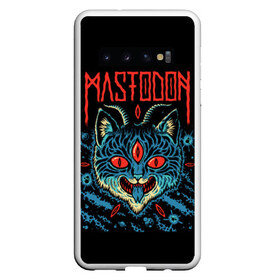 Чехол для Samsung Galaxy S10 с принтом Mastodon , Силикон | Область печати: задняя сторона чехла, без боковых панелей | Тематика изображения на принте: leviathan | mastodon | metal | sludge metal | stoner | грув метал | группы | мастодон | метал | музыка | рок