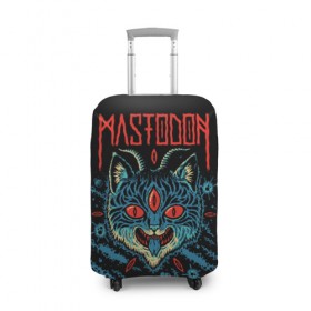 Чехол для чемодана 3D с принтом Mastodon , 86% полиэфир, 14% спандекс | двустороннее нанесение принта, прорези для ручек и колес | leviathan | mastodon | metal | sludge metal | stoner | грув метал | группы | мастодон | метал | музыка | рок