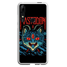 Чехол для Honor P Smart Z с принтом Mastodon , Силикон | Область печати: задняя сторона чехла, без боковых панелей | Тематика изображения на принте: leviathan | mastodon | metal | sludge metal | stoner | грув метал | группы | мастодон | метал | музыка | рок