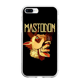 Чехол для iPhone 7Plus/8 Plus матовый с принтом Mastodon , Силикон | Область печати: задняя сторона чехла, без боковых панелей | Тематика изображения на принте: leviathan | mastodon | metal | sludge metal | stoner | грув метал | группы | мастодон | метал | музыка | рок