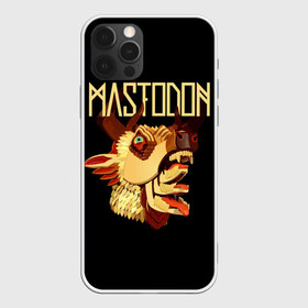Чехол для iPhone 12 Pro Max с принтом Mastodon , Силикон |  | Тематика изображения на принте: leviathan | mastodon | metal | sludge metal | stoner | грув метал | группы | мастодон | метал | музыка | рок