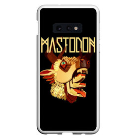 Чехол для Samsung S10E с принтом Mastodon , Силикон | Область печати: задняя сторона чехла, без боковых панелей | Тематика изображения на принте: leviathan | mastodon | metal | sludge metal | stoner | грув метал | группы | мастодон | метал | музыка | рок