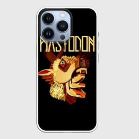 Чехол для iPhone 13 Pro с принтом Mastodon ,  |  | leviathan | mastodon | metal | sludge metal | stoner | грув метал | группы | мастодон | метал | музыка | рок