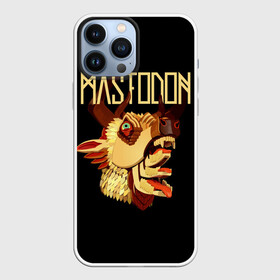 Чехол для iPhone 13 Pro Max с принтом Mastodon ,  |  | leviathan | mastodon | metal | sludge metal | stoner | грув метал | группы | мастодон | метал | музыка | рок