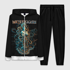 Женский костюм 3D с принтом Meshuggah ,  |  | Тематика изображения на принте: djent | jens kidman | meshuggah | metal | грув метал | группы | метал | мешуга | музыка | рок