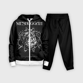 Детский костюм 3D с принтом Meshuggah ,  |  | Тематика изображения на принте: djent | jens kidman | meshuggah | metal | грув метал | группы | метал | мешуга | музыка | рок