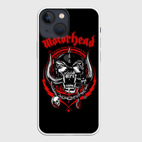 Чехол для iPhone 13 mini с принтом Motorhead ,  |  | motorhead | группы | лемми килмистер | метал | музыка | рок | хард рок | хеви метал