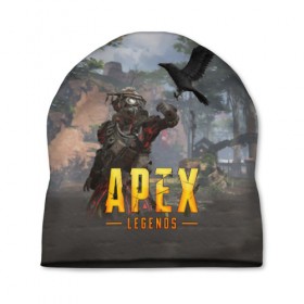 Шапка 3D с принтом APEX LEGENDS , 100% полиэстер | универсальный размер, печать по всей поверхности изделия | apex | apex legends | апекс | апекс легенд | апекс легендс | бой | игра | компьютерная игра | королевская битва | лучшее | онлайн игра | популярное | хит | шутер