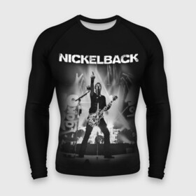 Мужской рашгард 3D с принтом Nickelback ,  |  | dark horse | feed the machine | nickelback | no fixed adress | группы | метал | музыка | никлбэк | рок | хард рок | чед крюгер