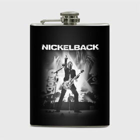 Фляга с принтом Nickelback , металлический корпус | емкость 0,22 л, размер 125 х 94 мм. Виниловая наклейка запечатывается полностью | dark horse | feed the machine | nickelback | no fixed adress | группы | метал | музыка | никлбэк | рок | хард рок | чед крюгер