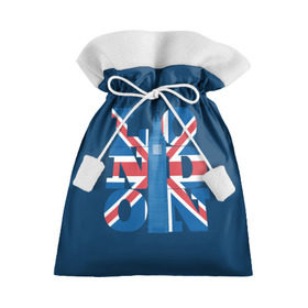 Подарочный 3D мешок с принтом London , 100% полиэстер | Размер: 29*39 см | city | england | flag | london | symbol | tow | uk | англия | башня | биг бен | великобритания | город | городской | графика | жёлтое | закат | иллюстрация | искусство | лондон | мода | молодёжная | небо | рисунок | символ