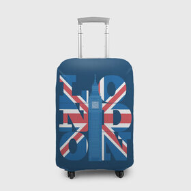 Чехол для чемодана 3D с принтом London , 86% полиэфир, 14% спандекс | двустороннее нанесение принта, прорези для ручек и колес | city | england | flag | london | symbol | tow | uk | англия | башня | биг бен | великобритания | город | городской | графика | жёлтое | закат | иллюстрация | искусство | лондон | мода | молодёжная | небо | рисунок | символ
