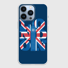 Чехол для iPhone 13 Pro с принтом London ,  |  | Тематика изображения на принте: city | england | flag | london | symbol | tow | uk | англия | башня | биг бен | великобритания | город | городской | графика | жёлтое | закат | иллюстрация | искусство | лондон | мода | молодёжная | небо | рисунок | символ
