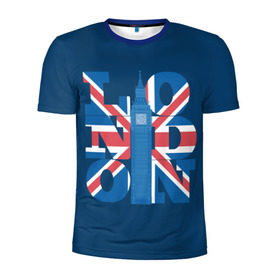 Мужская футболка 3D спортивная с принтом London , 100% полиэстер с улучшенными характеристиками | приталенный силуэт, круглая горловина, широкие плечи, сужается к линии бедра | city | england | flag | london | symbol | tow | uk | англия | башня | биг бен | великобритания | город | городской | графика | жёлтое | закат | иллюстрация | искусство | лондон | мода | молодёжная | небо | рисунок | символ