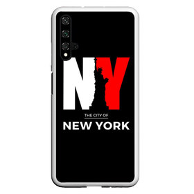 Чехол для Honor 20 с принтом New York City , Силикон | Область печати: задняя сторона чехла, без боковых панелей | Тематика изображения на принте: america | city | large | liberty | new york | sculpture | statue | symbol | usa | америка | большие | буквы | город | графика | жизни | иллюстрация | искусство | мода | нью йорк | рисунок | свободы | силуэт | символ | скульптура | статуя