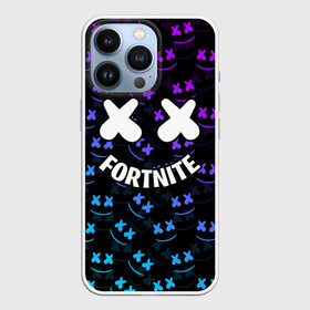 Чехол для iPhone 13 Pro с принтом FORTNITE x MARSHMELLO ,  |  | 2019 | armor | armour | cybersport | esport | fortnite | game | llama | logo | броня | игра | киберспорт | лама | фиолетовый | фирменные цвета | фортнайт