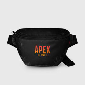 Поясная сумка 3D с принтом APEX LEGENDS , 100% полиэстер | плотная ткань, ремень с регулируемой длиной, внутри несколько карманов для мелочей, основное отделение и карман с обратной стороны сумки застегиваются на молнию | apex | apex legends | battle | battle royal | titanfall | апекс | апекс легендс | батл рояль | битва | война | королевская битва
