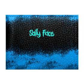 Обложка для студенческого билета с принтом Sally Face (19) , натуральная кожа | Размер: 11*8 см; Печать на всей внешней стороне | Тематика изображения на принте: face | fisher | larry johnson | mask | sally | sally face | sally fisher | демоны | духи | маска | призраки | салли | салли фейс | салли фишер | фейс