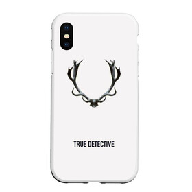 Чехол для iPhone XS Max матовый с принтом True Detective , Силикон | Область печати: задняя сторона чехла, без боковых панелей | carcosa | true detective | каркоса | криминал | мистика | настоящий детектив | раст коул | религия | ритуал | рога | символ | эзотерика