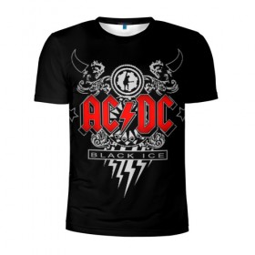 Мужская футболка 3D спортивная с принтом AC/DC , 100% полиэстер с улучшенными характеристиками | приталенный силуэт, круглая горловина, широкие плечи, сужается к линии бедра | ac dc | acdc | группы | метал | музыка | рок | хард рок | эйси диси | эйсидиси