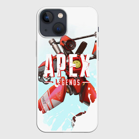 Чехол для iPhone 13 mini с принтом Apex Legends   Pathfinder ,  |  | Тематика изображения на принте: apex | apexlegends | battle | fall | legends | pathfinder | royale | titan | titanfall | апекс | битва | игра | игры | королевская | легенд | легендс | легенды | лого | меха | мехи | роботы | символ | титанфол