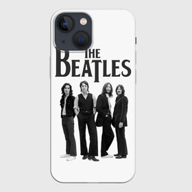 Чехол для iPhone 13 mini с принтом The Beatles ,  |  | beatles | the beatles | битлз | битлс | битлы | группы | джон леннон | джордж харрисон | легенды | музыка | пол маккартни | ринго старр | рок