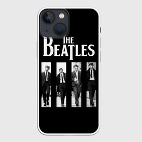 Чехол для iPhone 13 mini с принтом The Beatles ,  |  | beatles | the beatles | битлз | битлс | битлы | группы | джон леннон | джордж харрисон | легенды | музыка | пол маккартни | ринго старр | рок