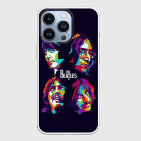 Чехол для iPhone 13 Pro с принтом The Beatles ,  |  | beatles | the beatles | битлз | битлс | битлы | группы | джон леннон | джордж харрисон | легенды | музыка | пол маккартни | ринго старр | рок