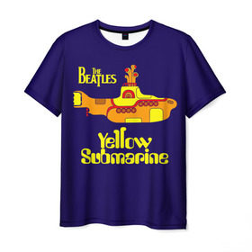 Мужская футболка 3D с принтом The Beatles. Yellow Submarine , 100% полиэфир | прямой крой, круглый вырез горловины, длина до линии бедер | beatles | the beatles | yellow submarine | битлз | битлс | битлы | группы | джон леннон | джордж харрисон | легенды | музыка | пол маккартни | ринго старр | рок