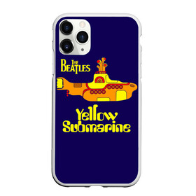 Чехол для iPhone 11 Pro Max матовый с принтом The Beatles Yellow Submarine , Силикон |  | beatles | the beatles | yellow submarine | битлз | битлс | битлы | группы | джон леннон | джордж харрисон | легенды | музыка | пол маккартни | ринго старр | рок