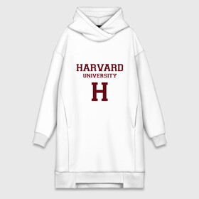 Платье-худи хлопок с принтом Harvard University_девиз ,  |  | harvard university | usa | америка | вуз | гарвард | колледж | образование | студенты | сша | университет | школа