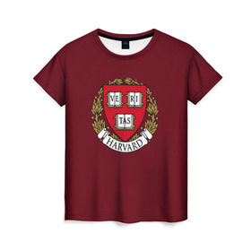 Женская футболка 3D с принтом Harvard University , 100% полиэфир ( синтетическое хлопкоподобное полотно) | прямой крой, круглый вырез горловины, длина до линии бедер | harvard university | usa | америка | вуз | гарвард | колледж | образование | студенты | сша | университет | школа