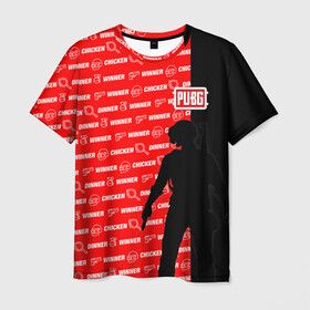 Мужская футболка 3D с принтом PUBG , 100% полиэфир | прямой крой, круглый вырез горловины, длина до линии бедер | playerunknown s battlegrounds | pubg | pubg lite. | пабг