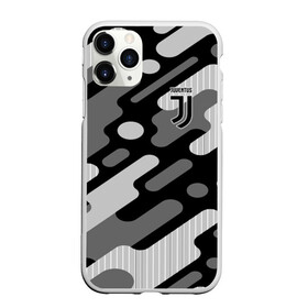 Чехол для iPhone 11 Pro матовый с принтом Juventus , Силикон |  | club | football | juventus | италия | криштиану | роналду | футбол | черный | ювентус